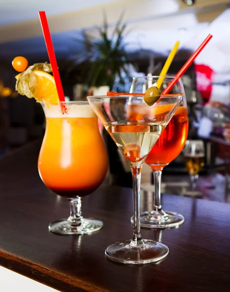 Cocktails Drikkevarer - Stock-foto