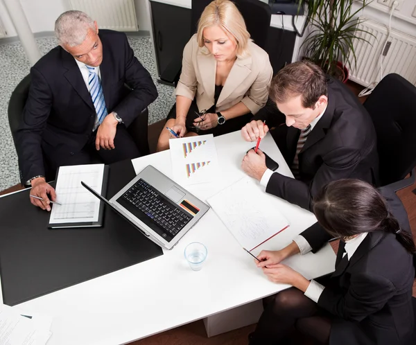Business team at the meeting — Stock Photo, Image