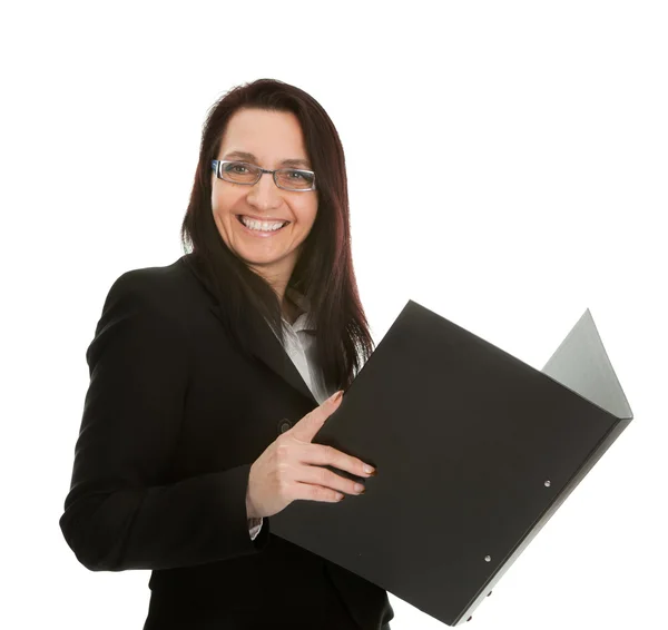Madura exitosa mujer de negocios — Foto de Stock