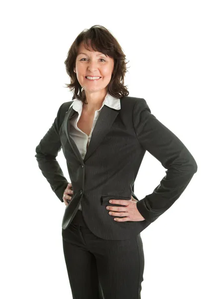 Portrét úspěšný vedoucí podnikatelka — Stock fotografie