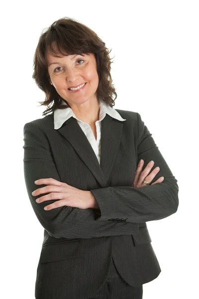 Portret van sucessful senior zakenvrouw — Stockfoto