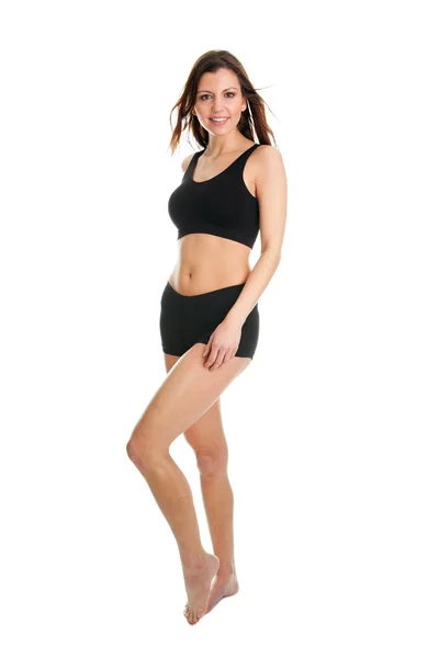 Lächelnde Fitness-Frauen — Stockfoto