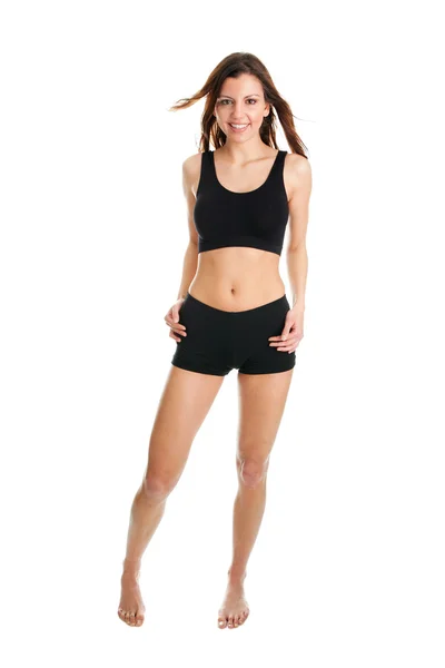 Mosolyogva női fitness — Stock Fotó