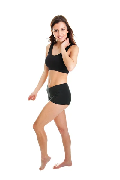 Lächelnde Fitness-Frauen — Stockfoto