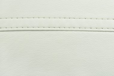 White leather seam texture clipart