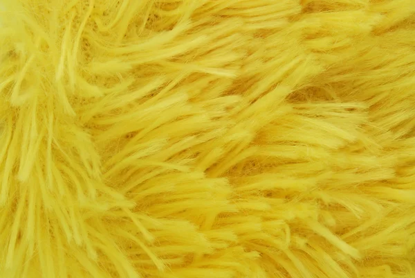 Textura amarela de pele falsa — Fotografia de Stock