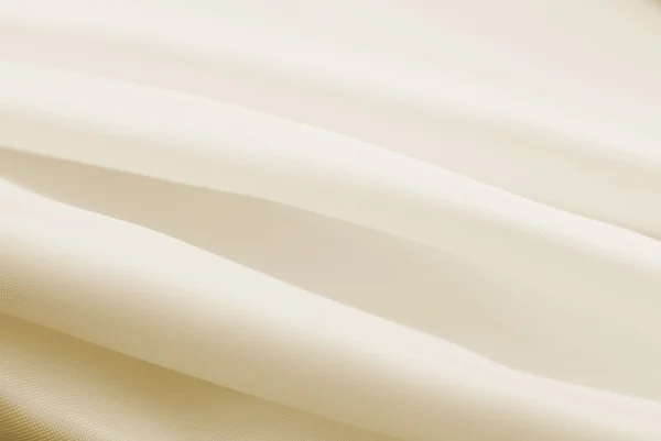 White Creamy Fabric Texture — Stock Photo, Image