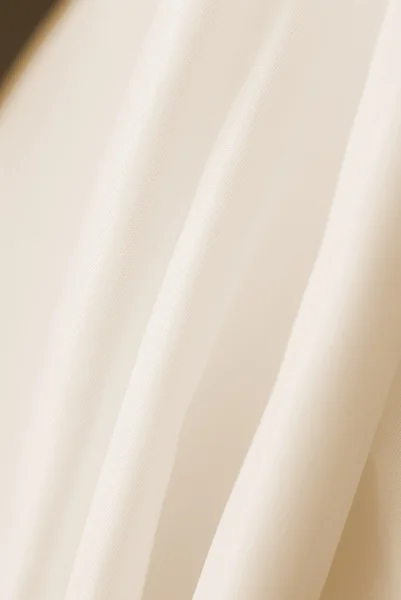 Weißes cremiges Tuch — Stockfoto