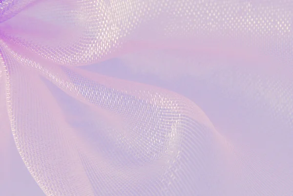 Purple White Organza Fabric Texture — Stock Photo, Image