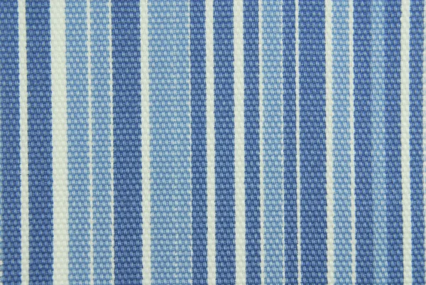 Modré pruhované tkaniny textura — Stock fotografie