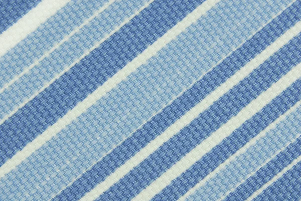 蓝色条纹的织物纹理 — 图库照片