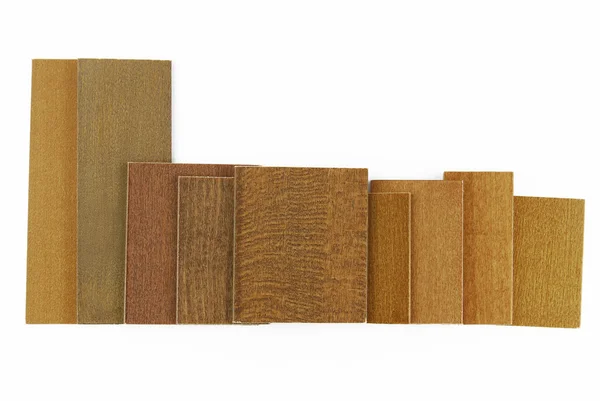 Kolor drewna oraz przykładowe tekstury — Zdjęcie stockowe