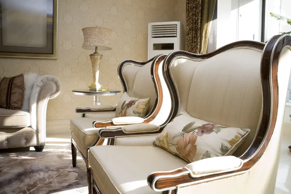 Sala de estar moderna de lujo — Foto de Stock