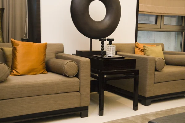 Luxury modern living room — Stock Photo, Image