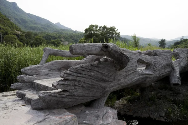 stock image Wooden bridge