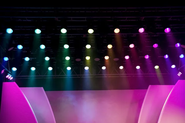 Beautiful stage lighting — Stock Photo, Image
