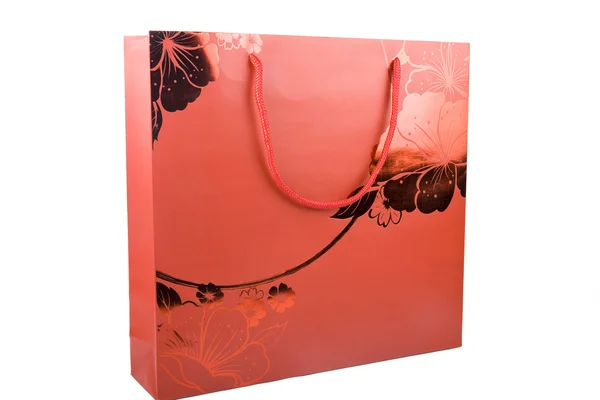 Red Shopping Bag — Stock Photo, Image