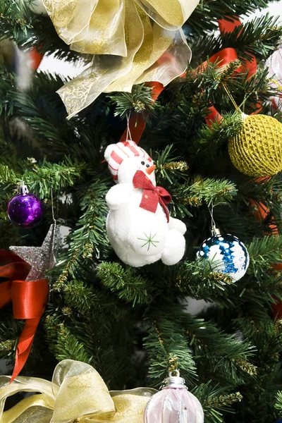 Beautiful Christmas Tree Decorations — Stock Photo, Image