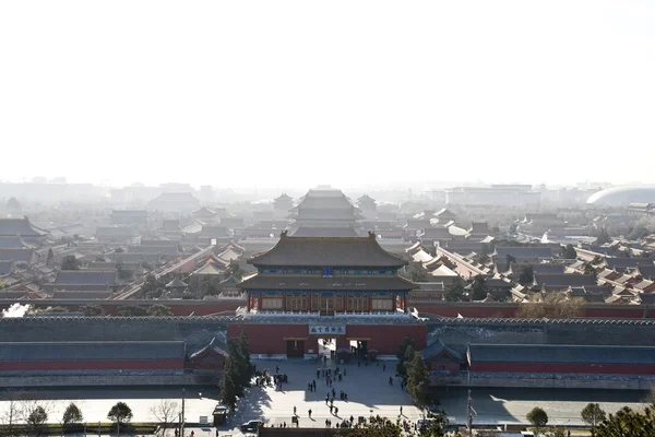 Das Historische Verbotene Stadtmuseum Peking — Stockfoto