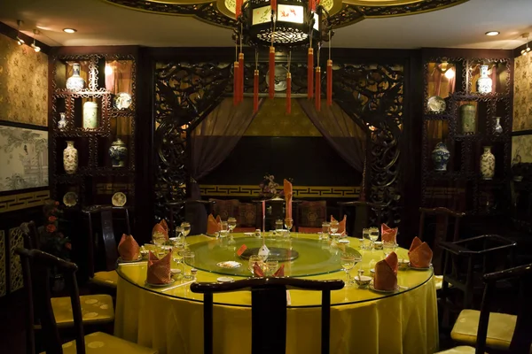 Banquet Table Setting Wedding China — Stock Photo, Image