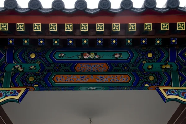 Chinese colorful roof — Stock Photo, Image