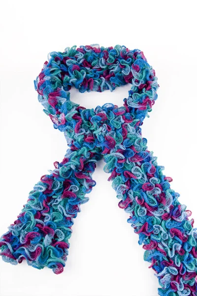 Многоцветный шарф — стоковое фото