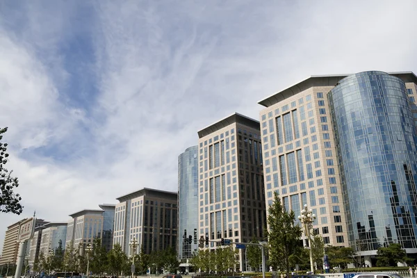 Edificio Moderno Centro Negocios Beijing — Foto de Stock