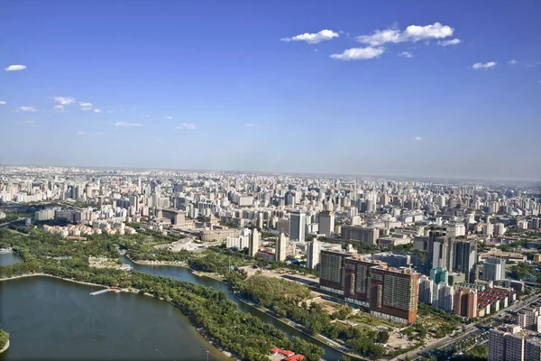 北京的鸟瞰图 — 图库照片
