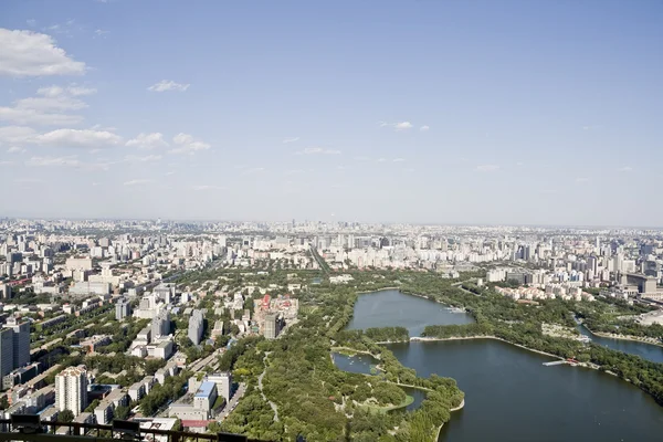 stock image Bird's eye view of beijing