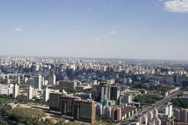 北京的鸟瞰图 — 图库照片