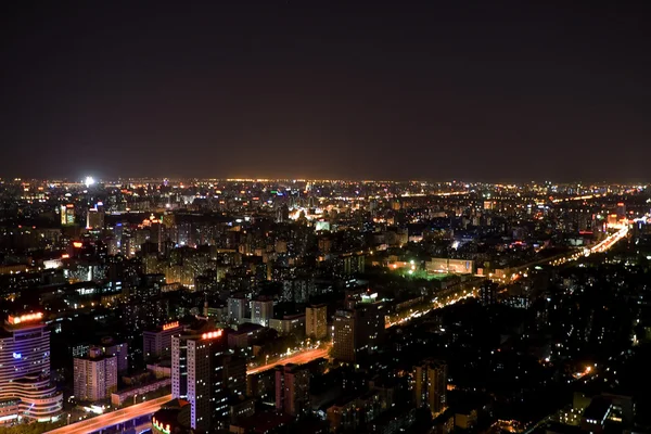 Noc Scena Widok Pekin Chiny — Zdjęcie stockowe