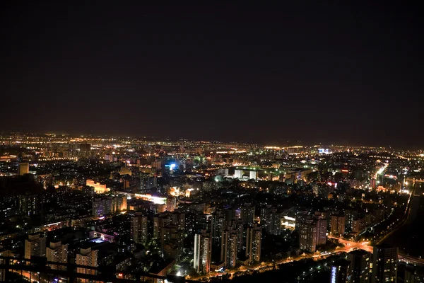 Scena nocy Beijing — Zdjęcie stockowe