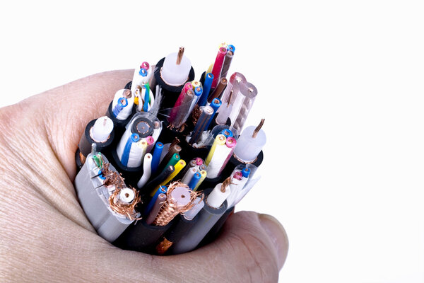 Communication cable at the hands of