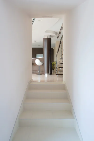 Interior Una Entrada Diseño Casa Moderna — Foto de Stock