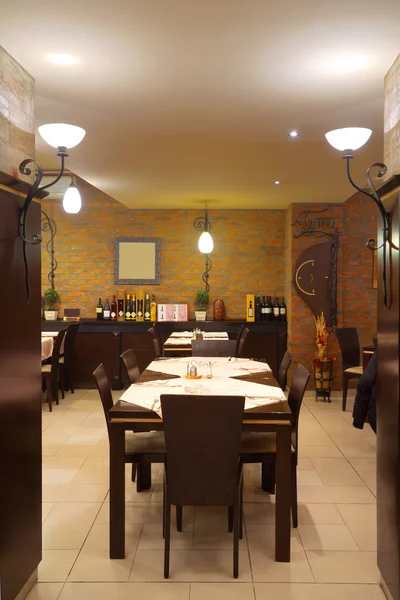 Restaurante interior — Fotografia de Stock