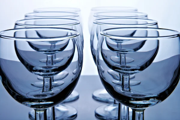 Glass goblet — Stock Photo, Image