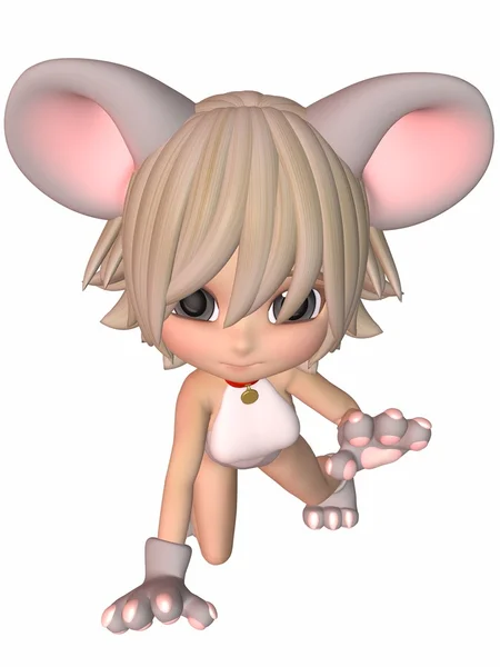 Bonito Toon Figura - Mouse — Fotografia de Stock