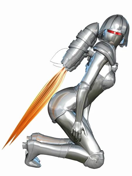 Sexy Cyborg — Stock Photo, Image