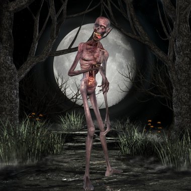 zombi - halloween şekil