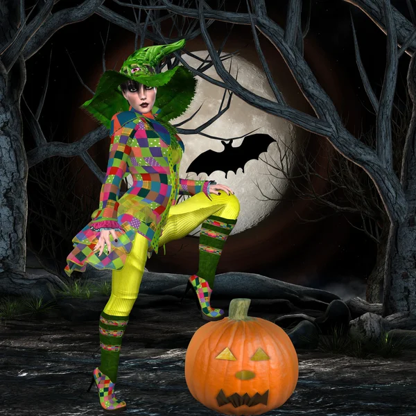Halloween Witch — Stock Photo, Image