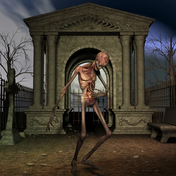 Zombie Figura di Halloween — Foto Stock
