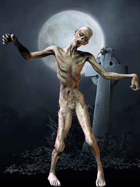 Zombie - Figura de Halloween — Fotografia de Stock