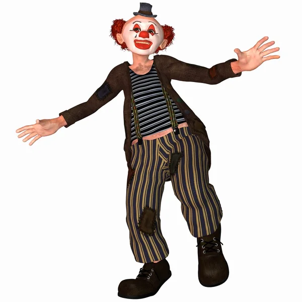 Clown Toonimale — Foto Stock
