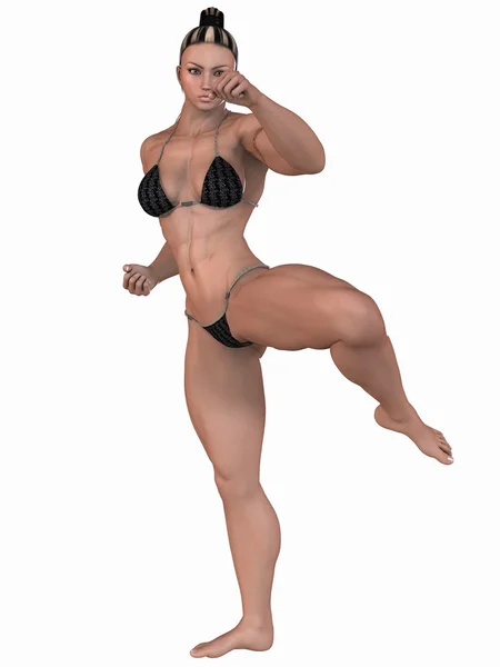 Female Bodybuilder — Stock Photo, Image