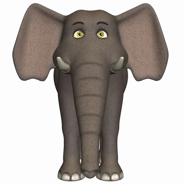 Elefante Toon — Fotografia de Stock