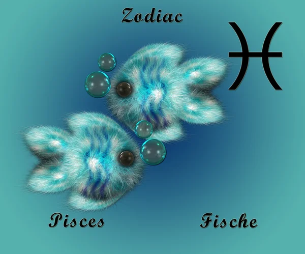Zodiaco - Pesci — Foto Stock