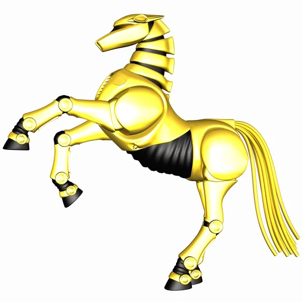Toon ρομπότ άλογο — Φωτογραφία Αρχείου