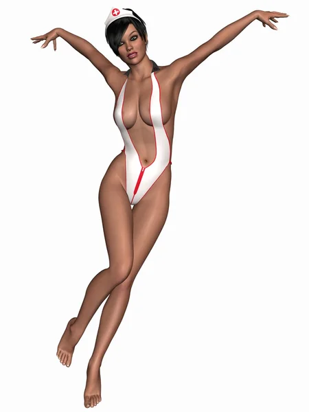 Hot Sexy Nurse — Stock Photo, Image
