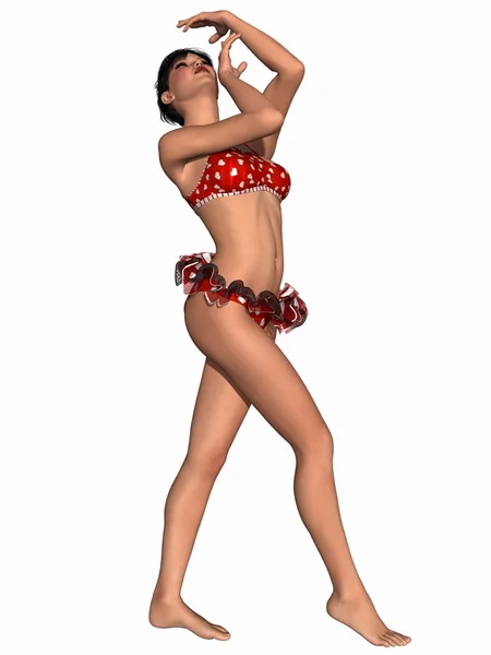 Dançarina sexy — Fotografia de Stock