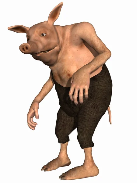 Toon domuz — Stok fotoğraf